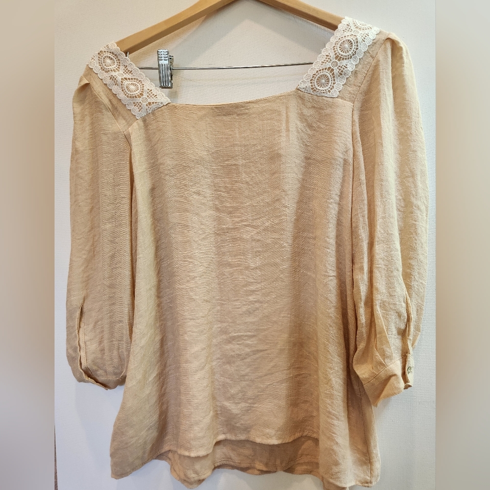 Nanette Lepore size smaññ vintage look blouse - Picture 3 of 10
